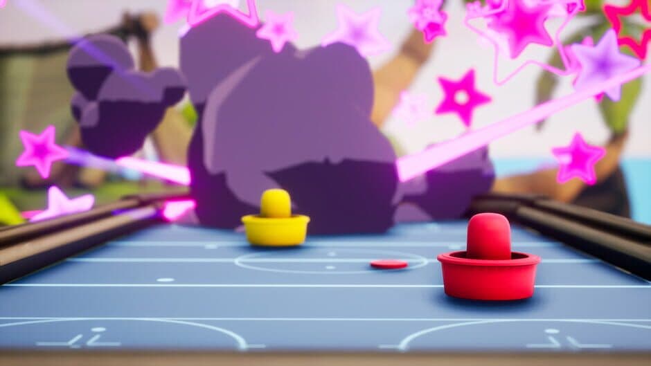 Tropical Air hockey screenshot 3