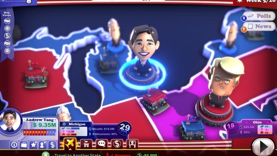 The Political Machine 2020 screenshot 1