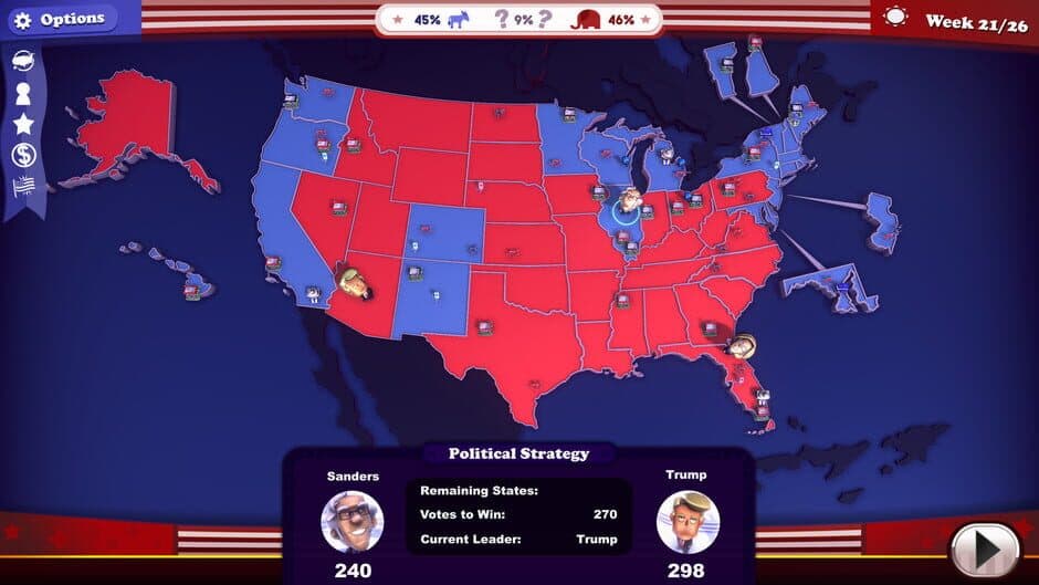 The Political Machine 2020 screenshot 3