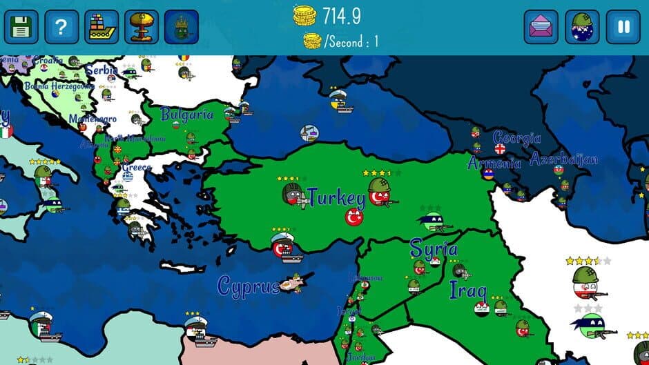 Dictators:No Peace Countryballs screenshot 2