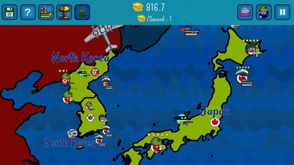 Dictators:No Peace Countryballs screenshot 4