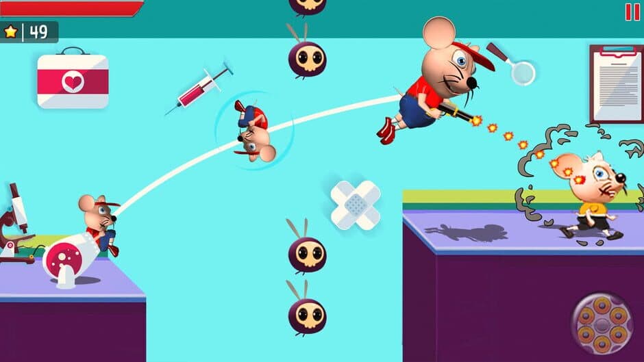 Mouse Mayhem Shooting & Racing screenshot 3