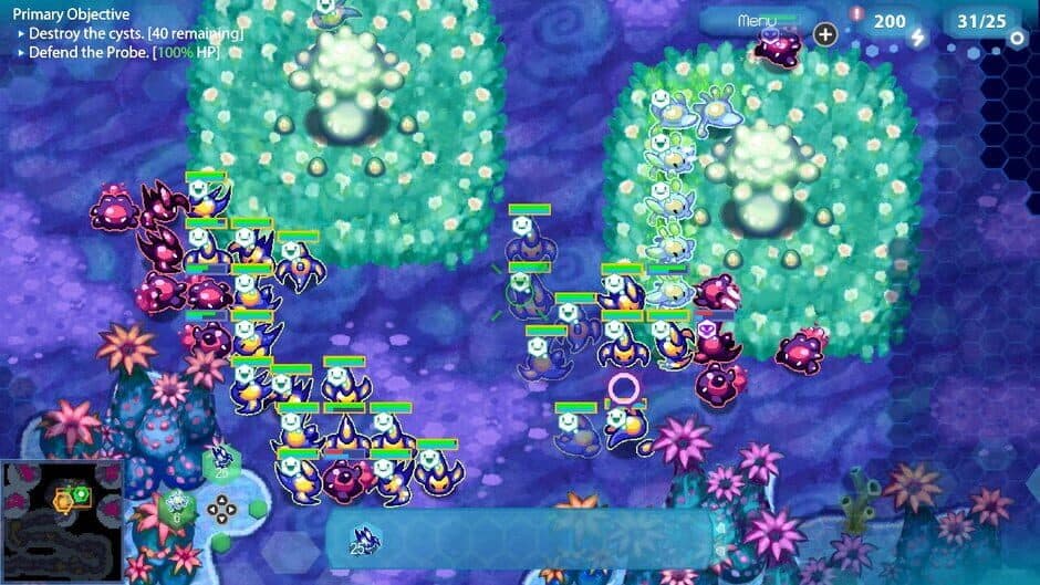 Amoeba Battle: Microscopic RTS Action screenshot 2