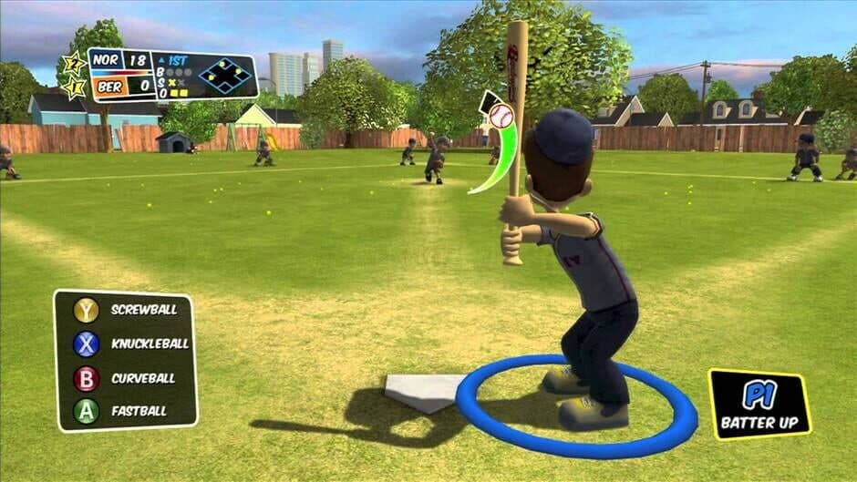 Backyard Sports: Sandlot Sluggers screenshot 1