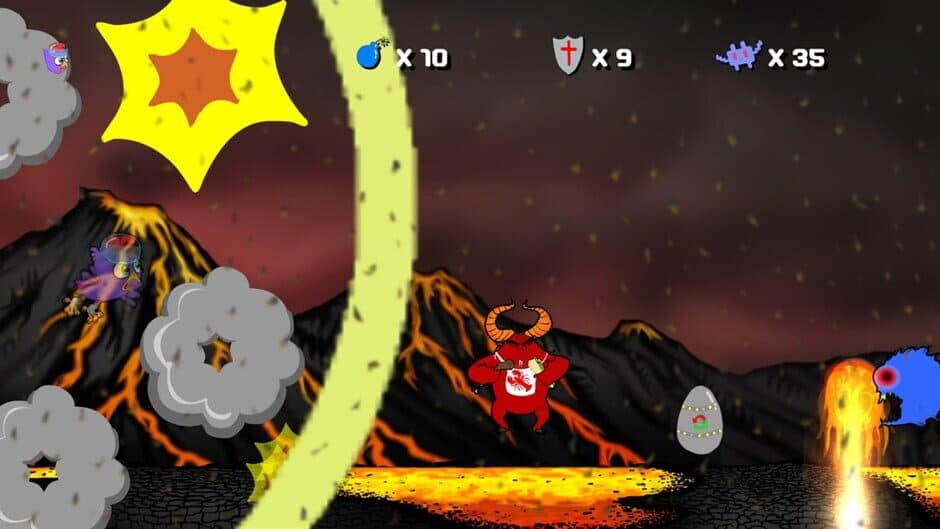 Purple Chicken Spaceman screenshot 4