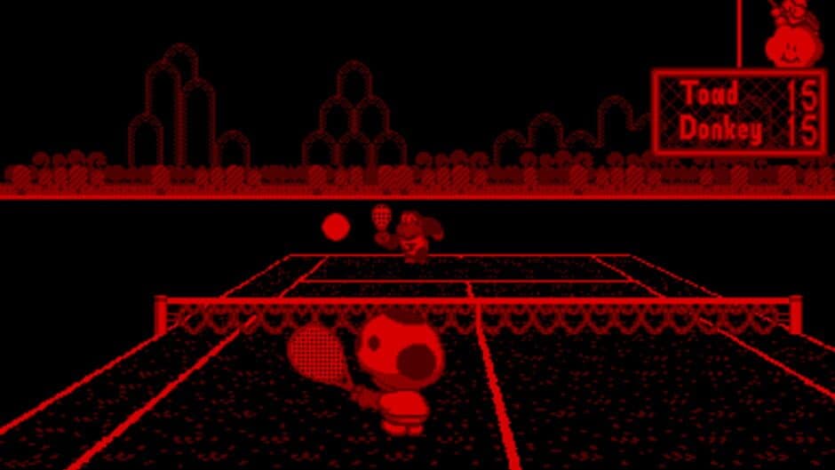 Mario's Tennis screenshot 1