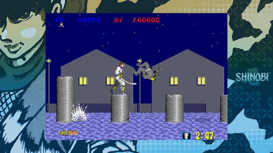Sega Ages: Shinobi screenshot 3