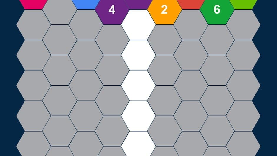 Hexa Attack Puzzle: Shoot n Merge Numbers screenshot 1