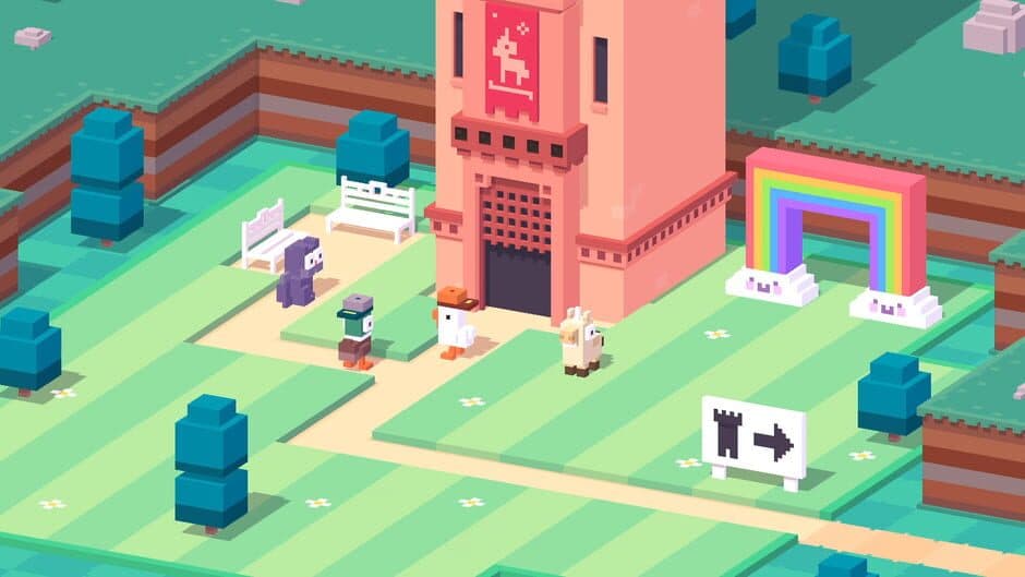 Crossy Road Castle screenshot 1
