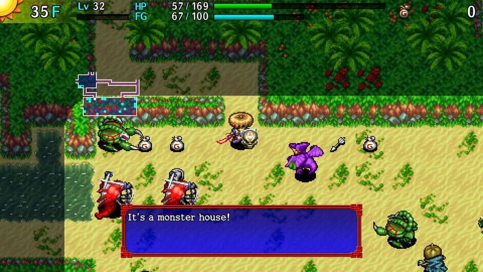 Shiren the Wanderer: The Tower of Fortune and the Dice of Fate screenshot 4