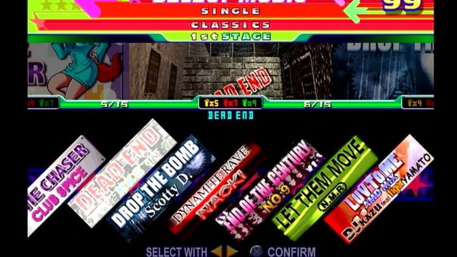 Dance Dance Revolution Konamix screenshot 1