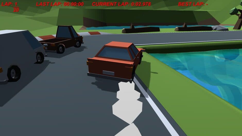 Low Poly Racing screenshot 3