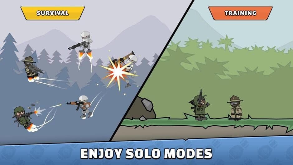 Mini Militia - Doodle Army 2 screenshot 1