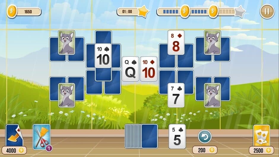 Solitaire TriPeaks Flowers screenshot 1