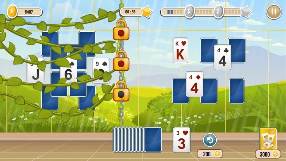 Solitaire TriPeaks Flowers screenshot 3