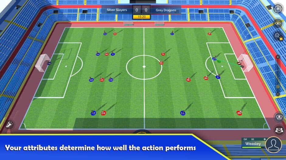Super Club Soccer screenshot 3