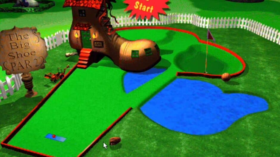3D Ultra Minigolf screenshot 1