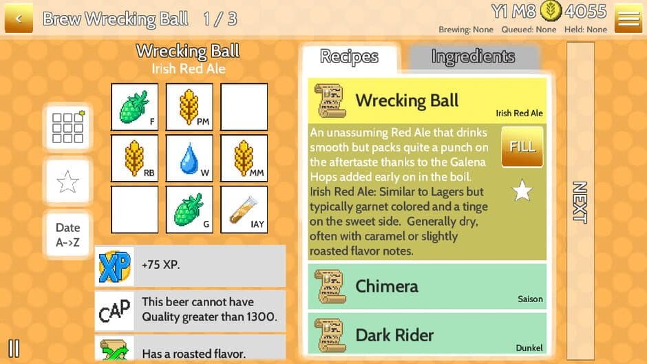 Fiz: The Brewery Management Game screenshot 3