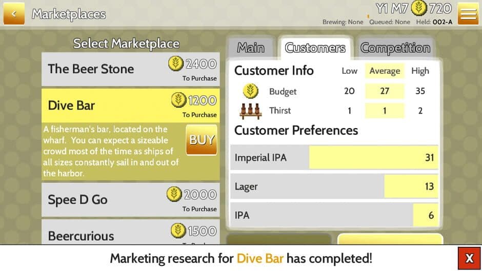 Fiz: The Brewery Management Game screenshot 5