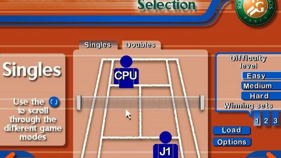 Roland Garros: French Open 2001 screenshot 2