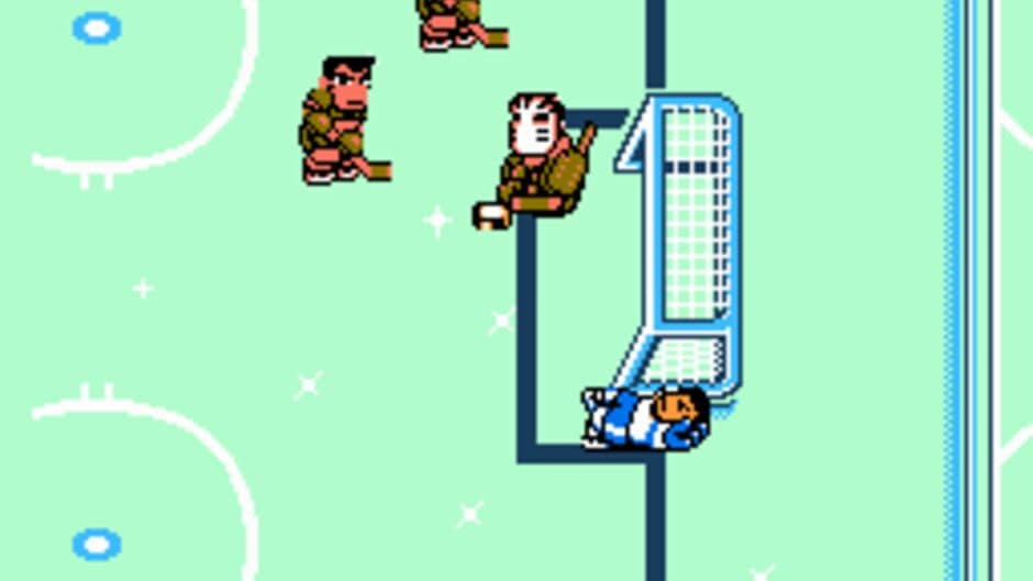 Go-Go! Nekketsu Hockey Club Slip-and-Slide Madness screenshot 2