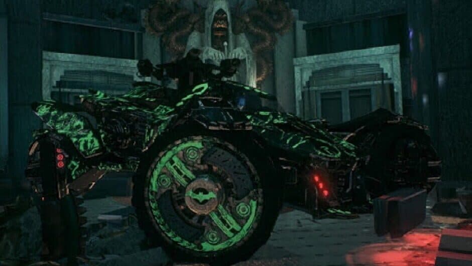 Batman: Arkham Knight - Riddler Themed Batmobile Skin screenshot 2