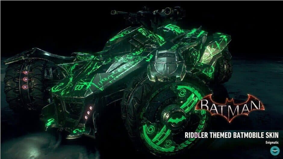Batman: Arkham Knight - Riddler Themed Batmobile Skin screenshot 4