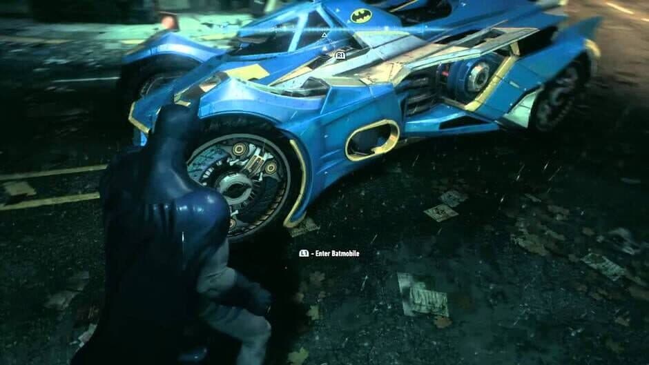 Batman: Arkham Knight - 1970s Batman Themed Batmobile Skin screenshot 2