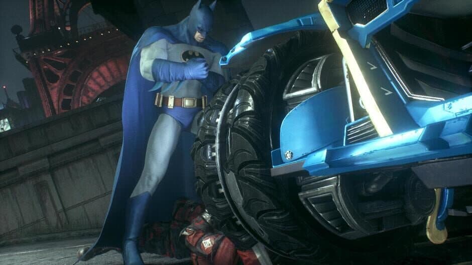 Batman: Arkham Knight - 1970s Batman Themed Batmobile Skin screenshot 4