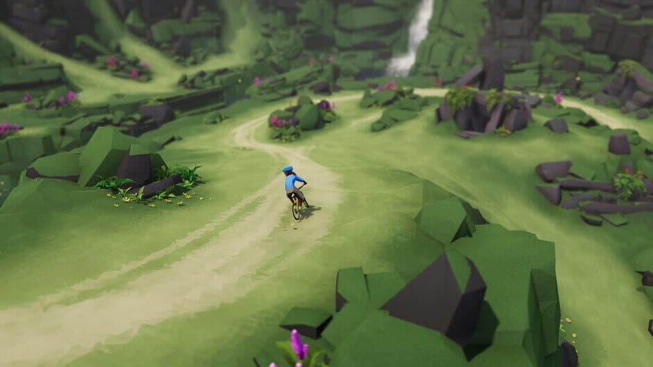 Lonely Mountains: Downhill - Eldfjall Island screenshot 1