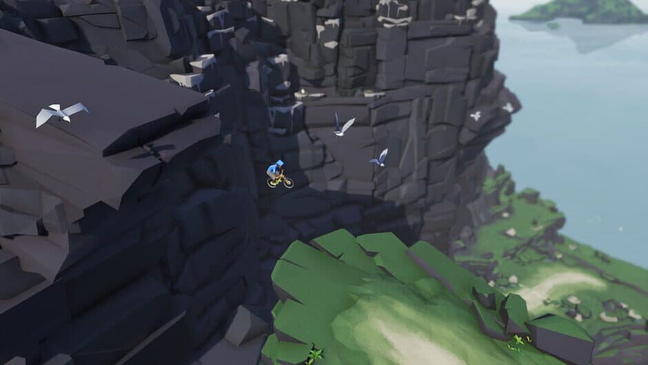 Lonely Mountains: Downhill - Eldfjall Island screenshot 2
