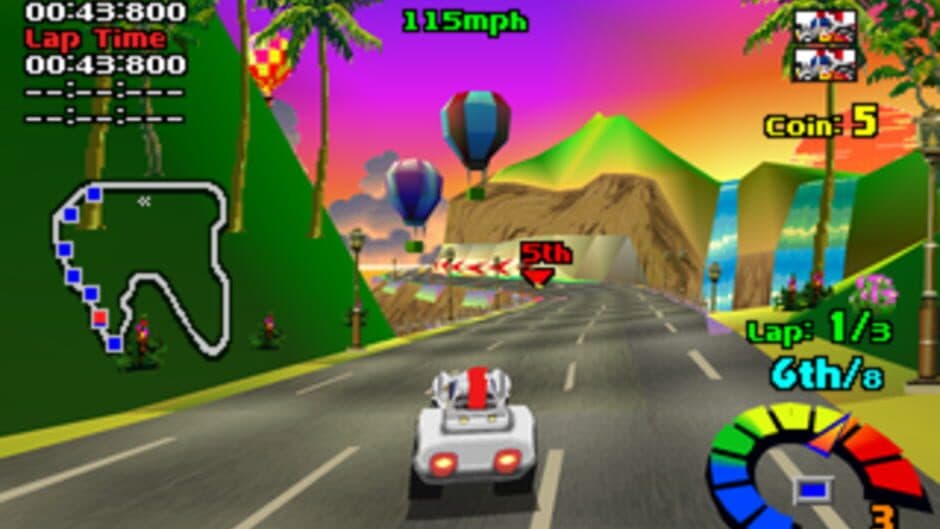 Motor Toon Grand Prix screenshot 2