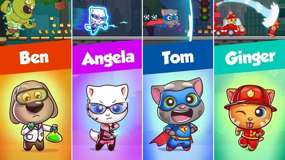 Talking Tom Candy Run screenshot 4