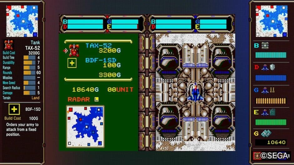 Sega Ages Herzog Zwei screenshot 2