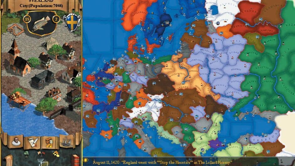 Europa Universalis II screenshot 3