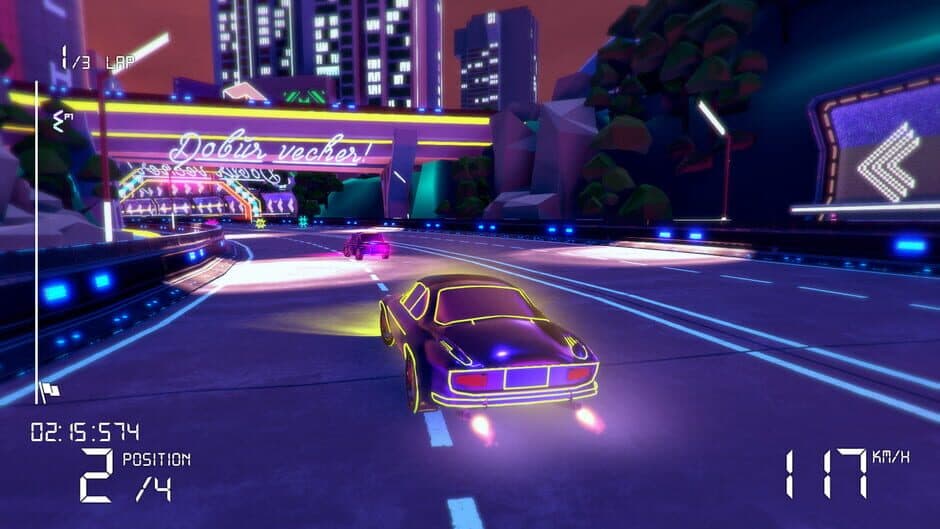 Electro Ride: The Neon Racing screenshot 4