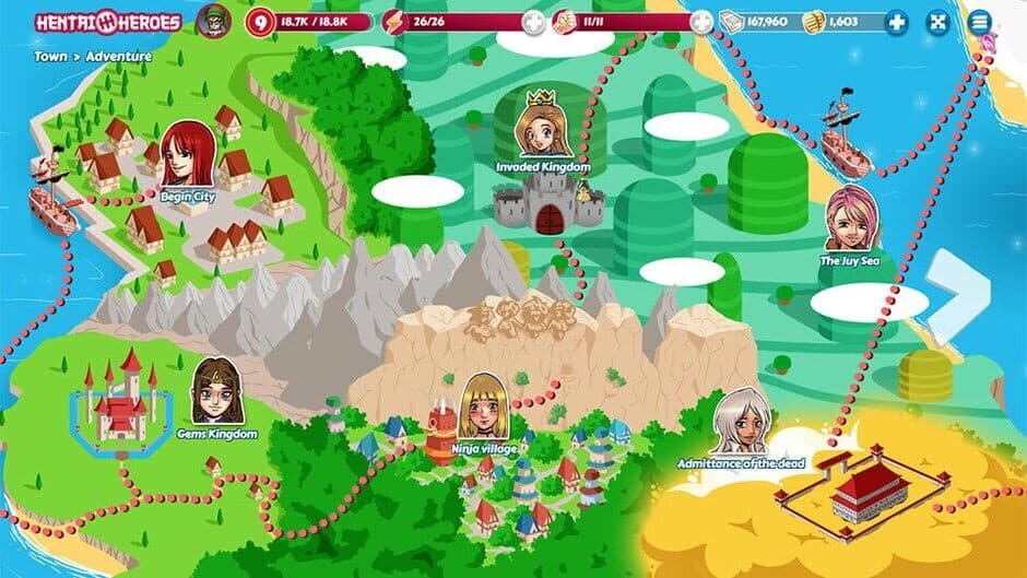 Hentai Heroes screenshot 2