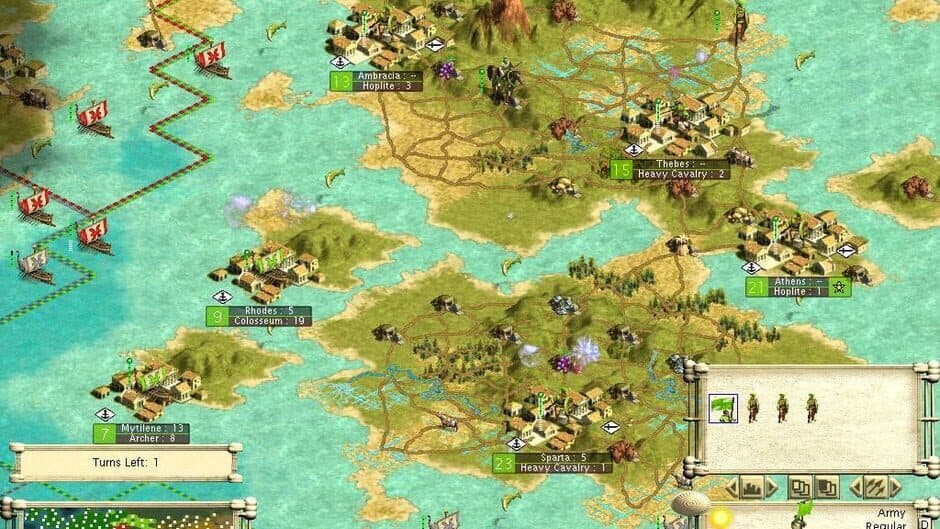 Sid Meier's Civilization III: Conquests screenshot 1