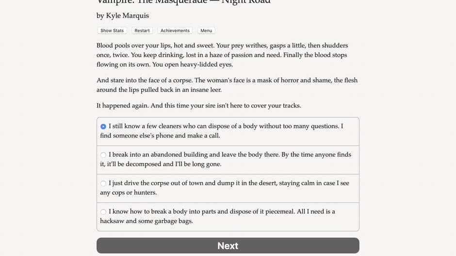 Vampire: The Masquerade - Night Road screenshot 4