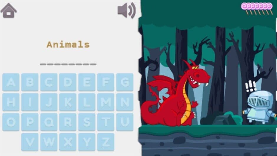 Hangman Adventure screenshot 2