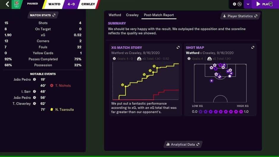 Football Manager 2021: Xbox Edition screenshot 1
