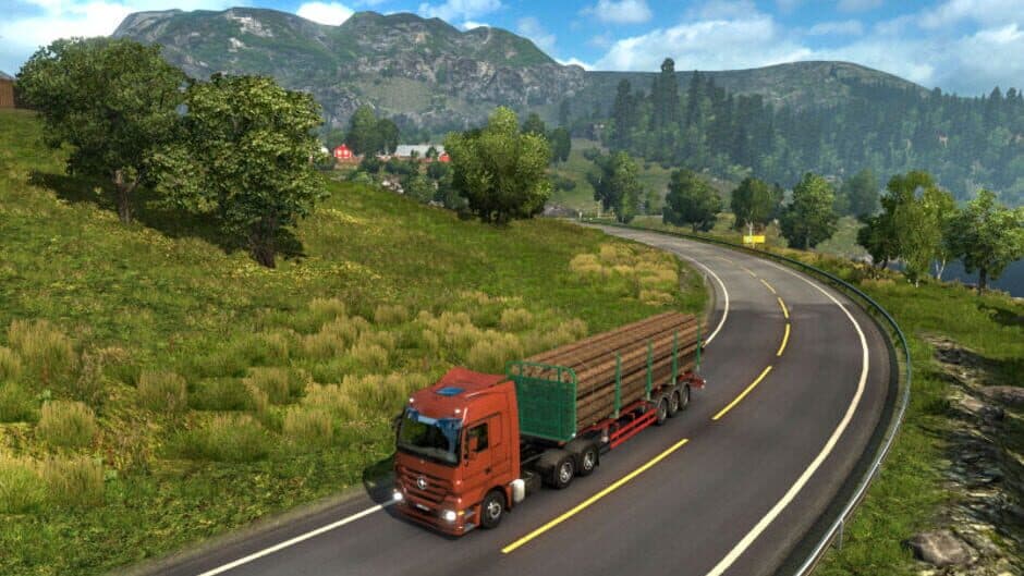 Euro Truck Simulator 2: Scandinavia screenshot 2