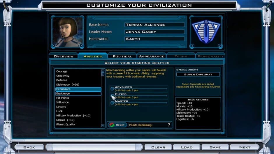 Galactic Civilizations II: Twilight of the Arnor screenshot 2