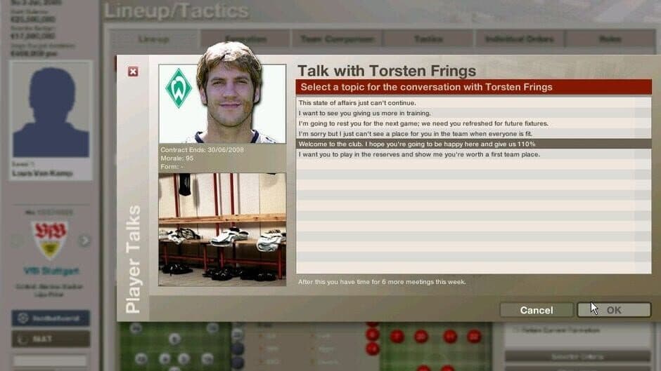 FIFA Manager 06 screenshot 1