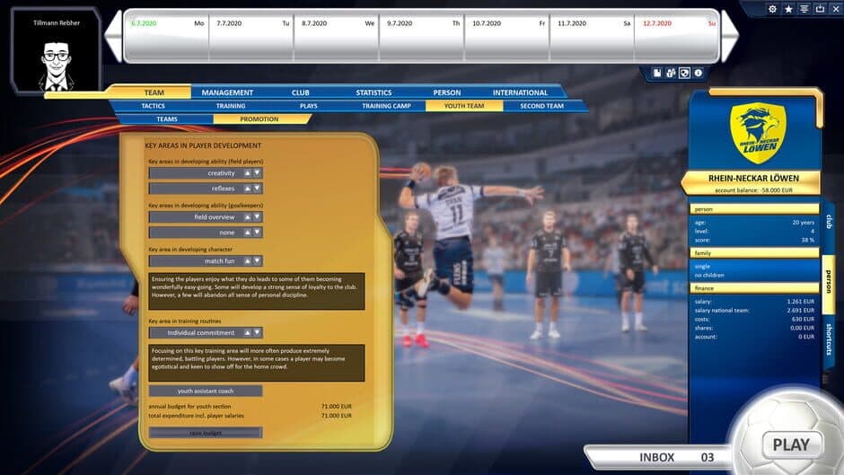 Handball Manager 2021 screenshot 5