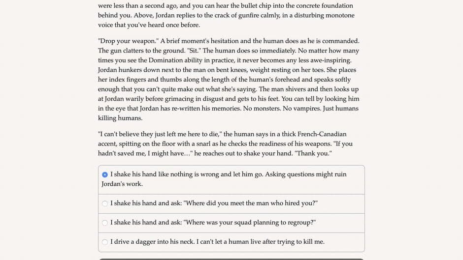 Vampire: The Masquerade - Parliament of Knives screenshot 1