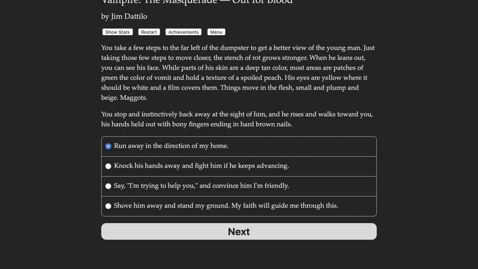 Vampire: The Masquerade - Out for Blood screenshot 3
