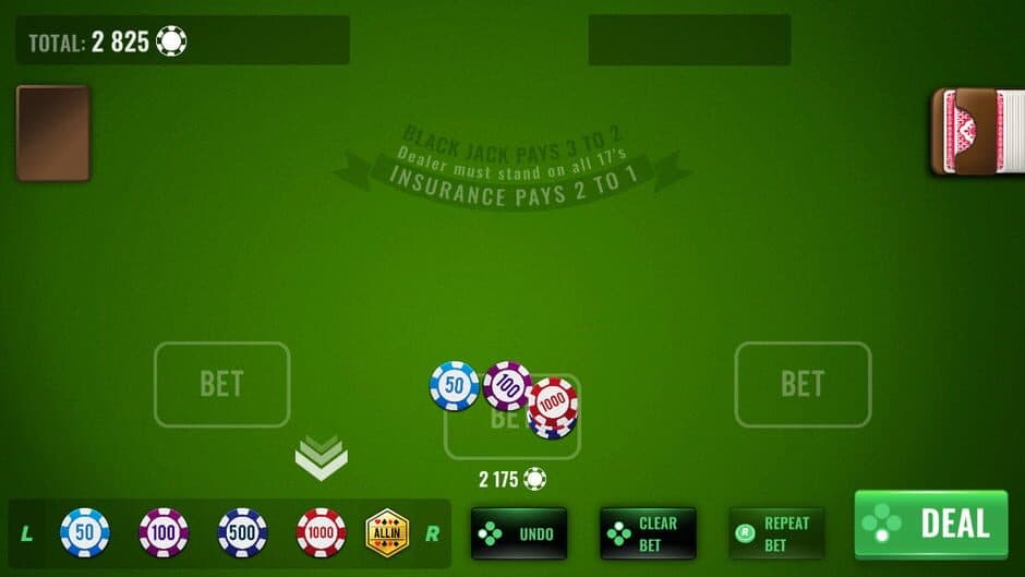 Black Jack World Tour screenshot 1