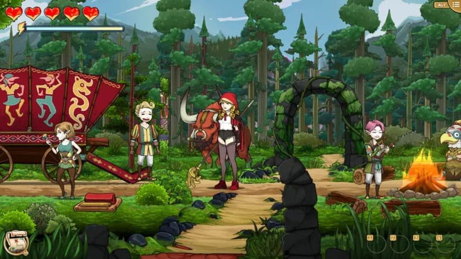 Scarlet Hood and the Wicked Wood screenshot 5