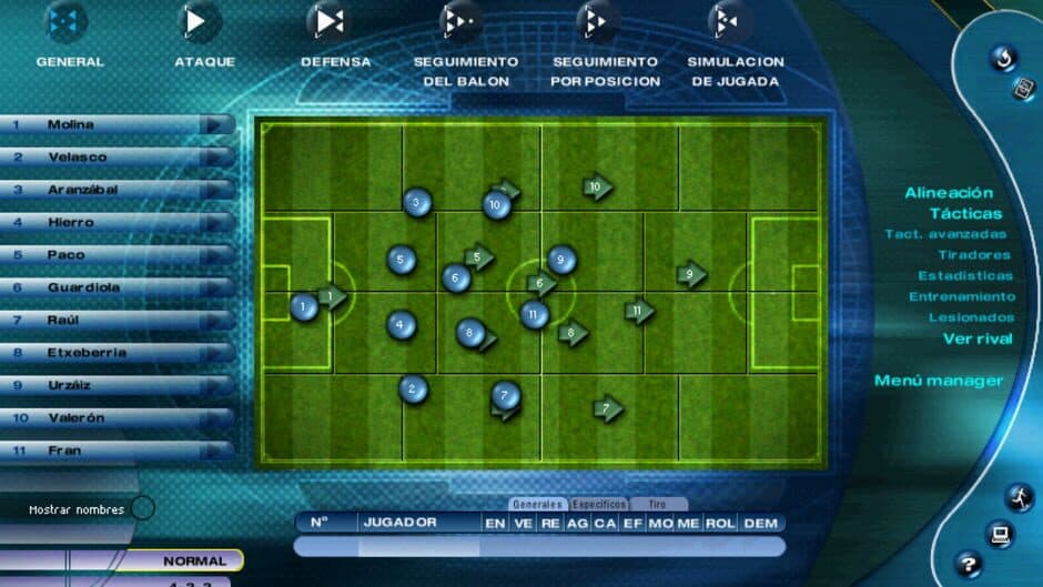 PC Fútbol Selección Española Europa 2000 screenshot 1